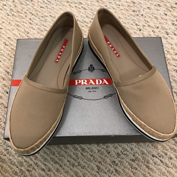 beige espadrilles flats